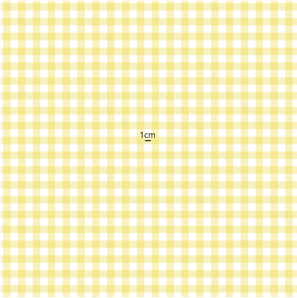 Gingham Daffodil (May Pre-Order) - Fabric Digital Preorder
