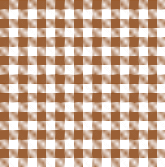 Earth Gingham (August Pre-Order) Digital Fabric Preorder