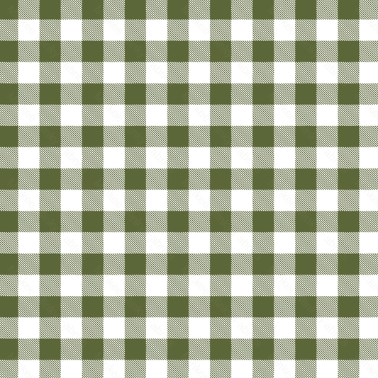 Forest Gingham (August Pre-Order) Digital Fabric Preorder