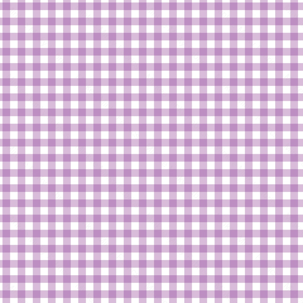 Lavender Gingham (January Pre-Order) - Fabric Digital Preorder