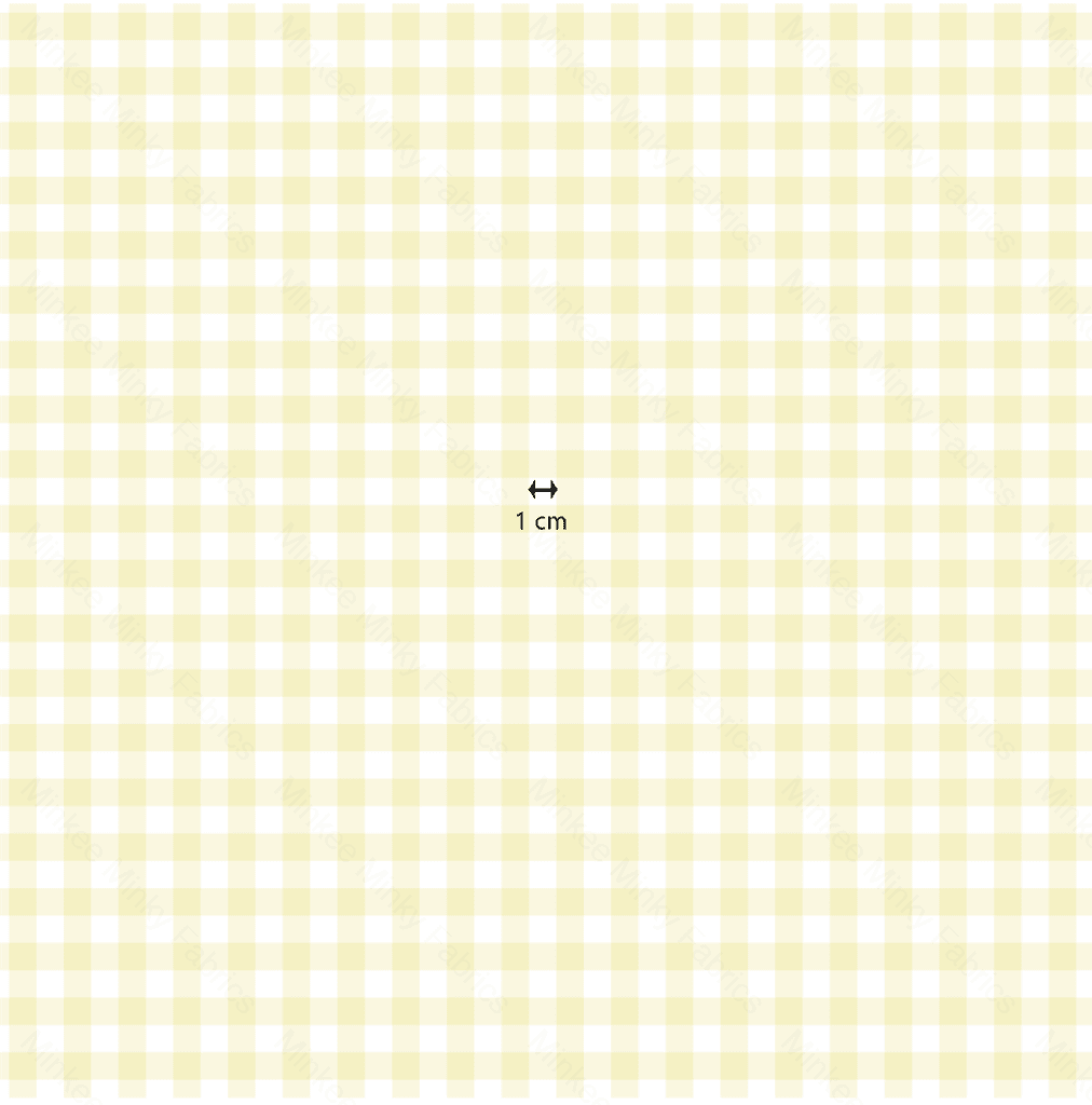 Lemon Gingham (August Pre-Order) Digital Fabric Preorder