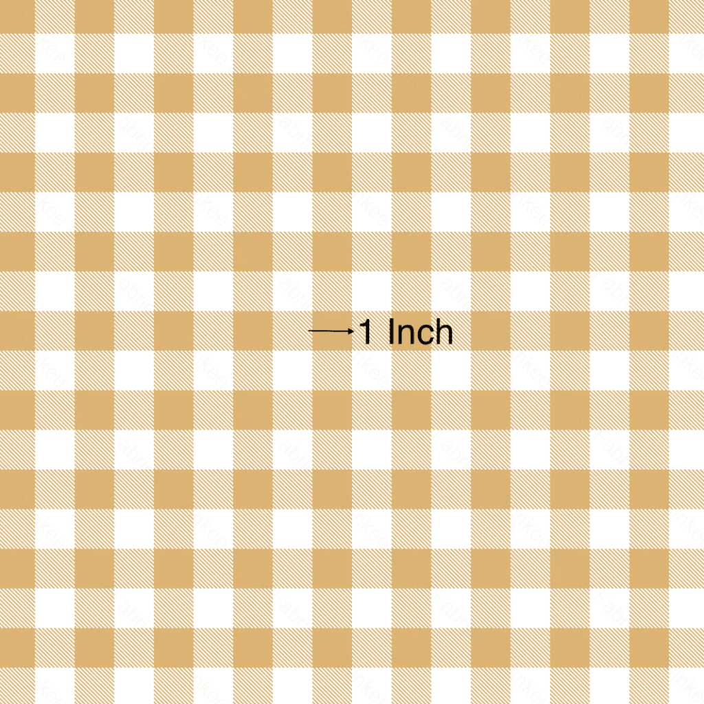 Oatmeal Gingham (August Pre-Order) Digital Fabric Preorder