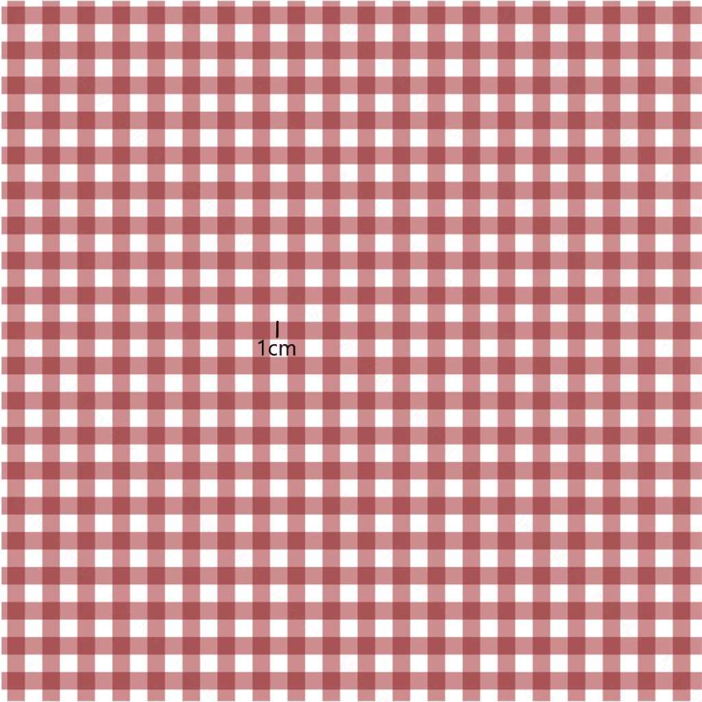 Gingham Raspberry (May Pre-Order) - Fabric Digital Preorder