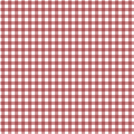 Gingham Raspberry (May Pre-Order) - Fabric Digital Preorder