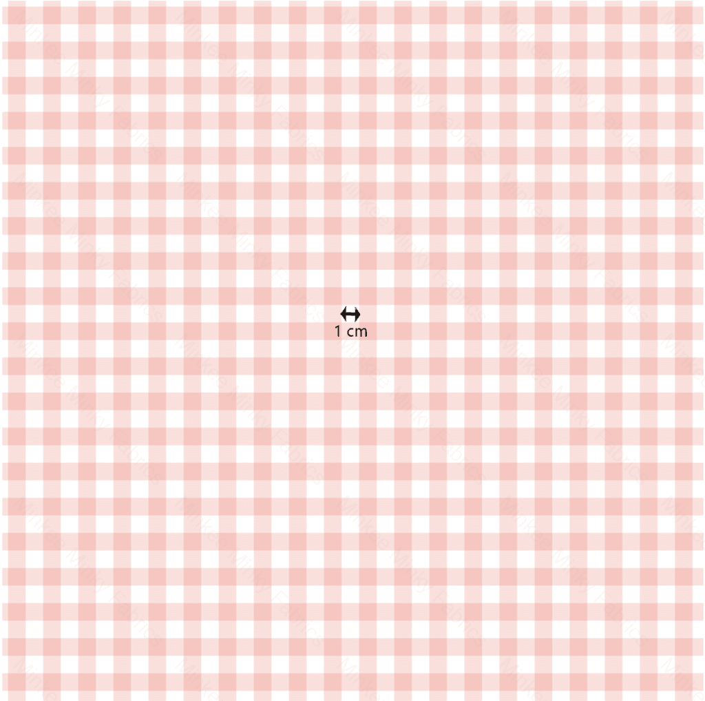 Soft Pink Gingham (August Pre-Order) Digital Fabric Preorder
