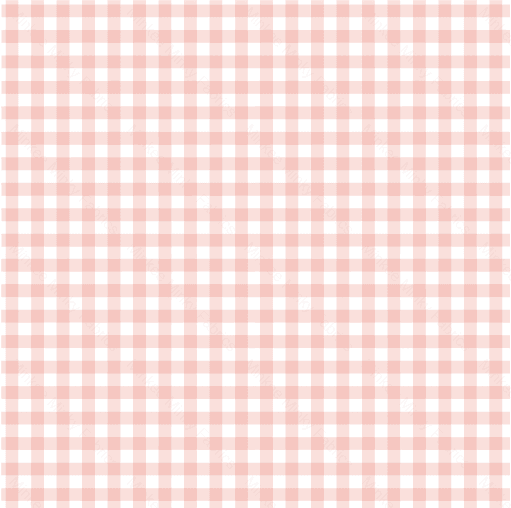 Soft Pink Gingham (August Pre-Order) Digital Fabric Preorder