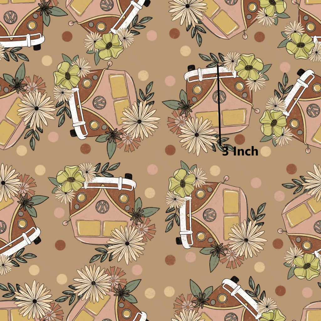 Hippy Van (August Pre-Order) Digital Fabric Preorder