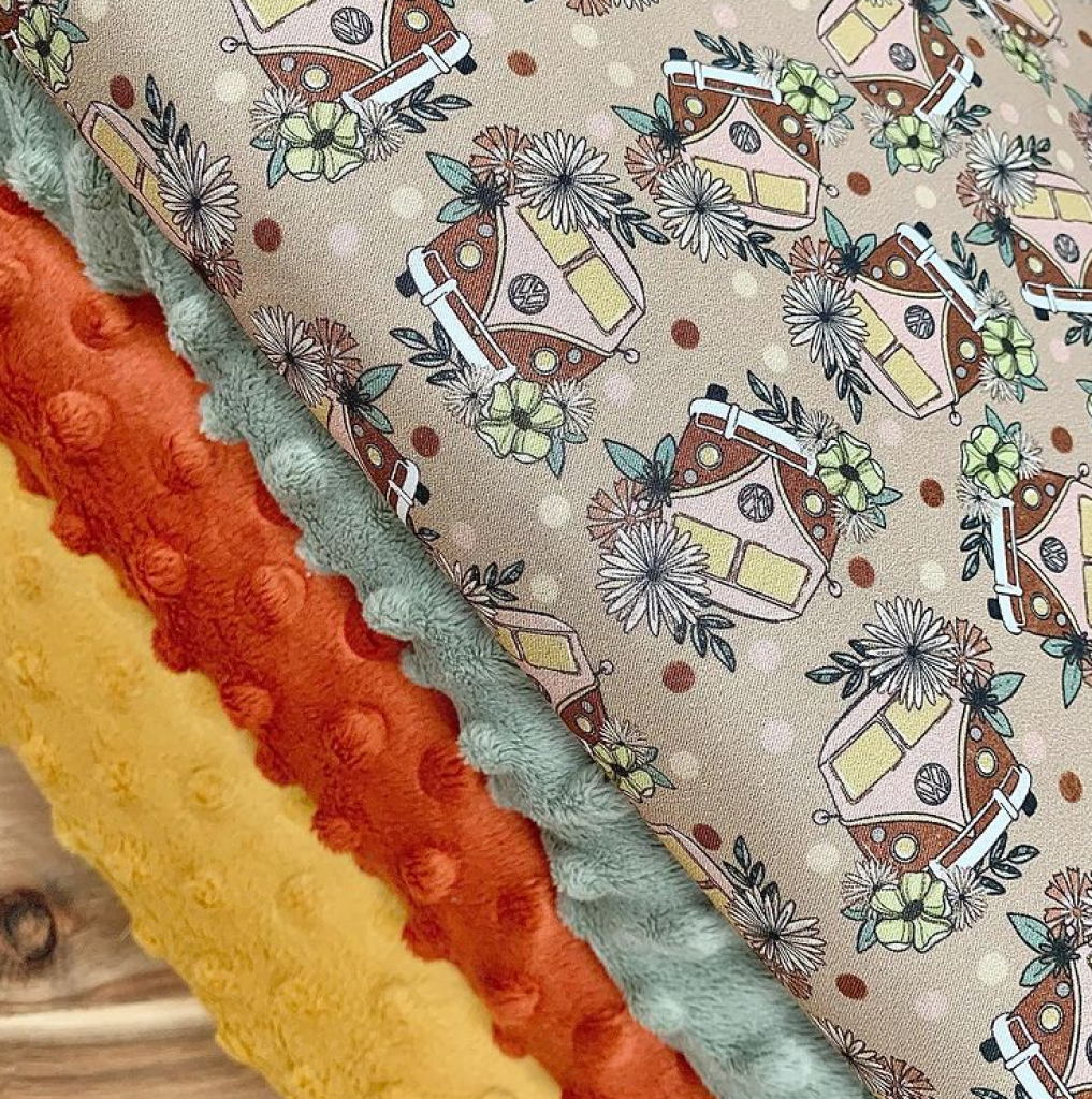 Hippy Van (August Pre-Order) Digital Fabric Preorder