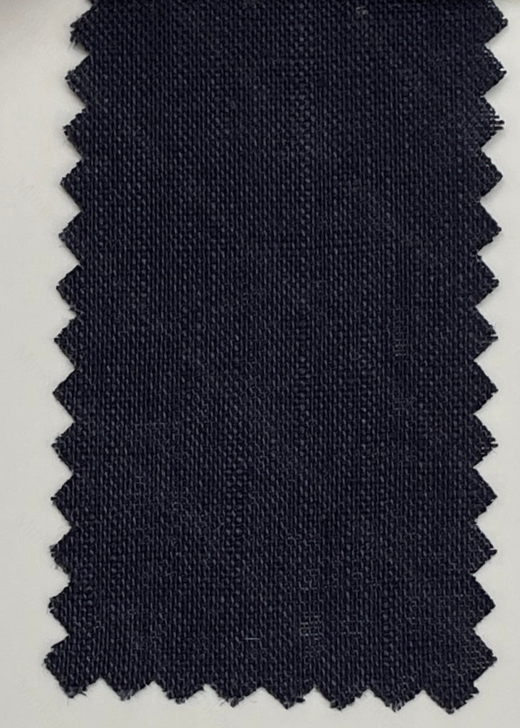 Linen Fabric Navy