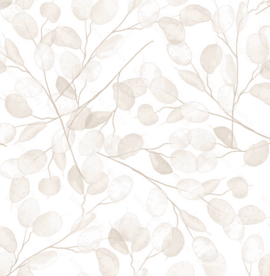 Linen Leaves (April Pre-Order) - Fabric Digital Preorder