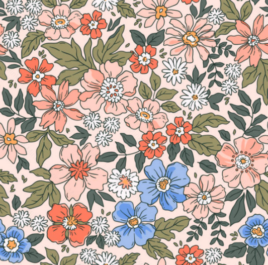 Mia - Blush (August Pre-Order) Digital Fabric Preorder