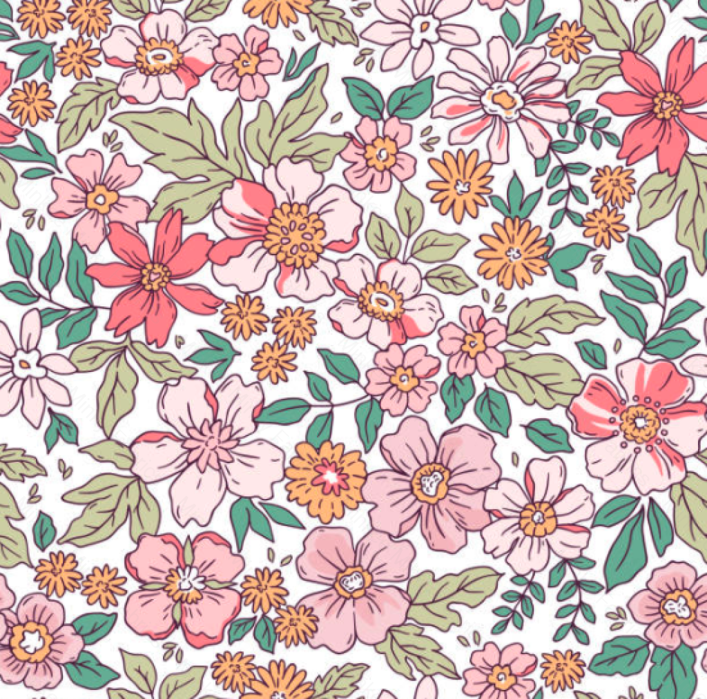 Mia - Pastel (August Pre-Order) Digital Fabric Preorder