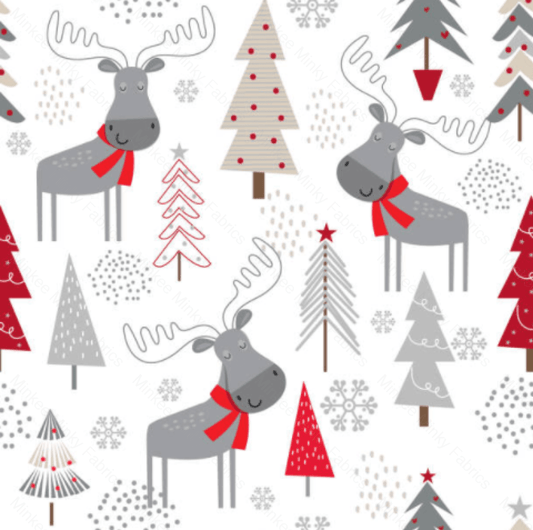 Moose Pre-Order (7Th July) Select Fabric Base / Print Size Digital Preorder