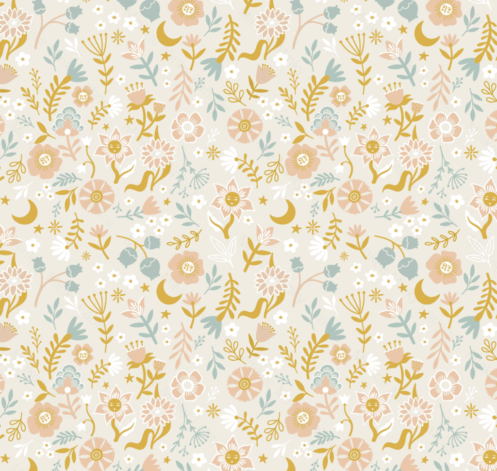 Muted Spring (August Pre-Order) Digital Fabric Preorder