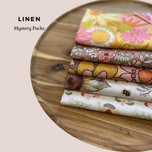 Mystery Packs Linen - Fabric Short Cuts