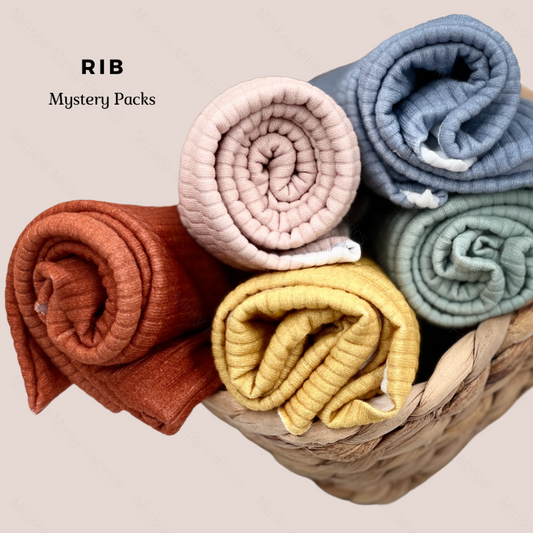 Mystery Packs Rib - Fabric Short Cuts