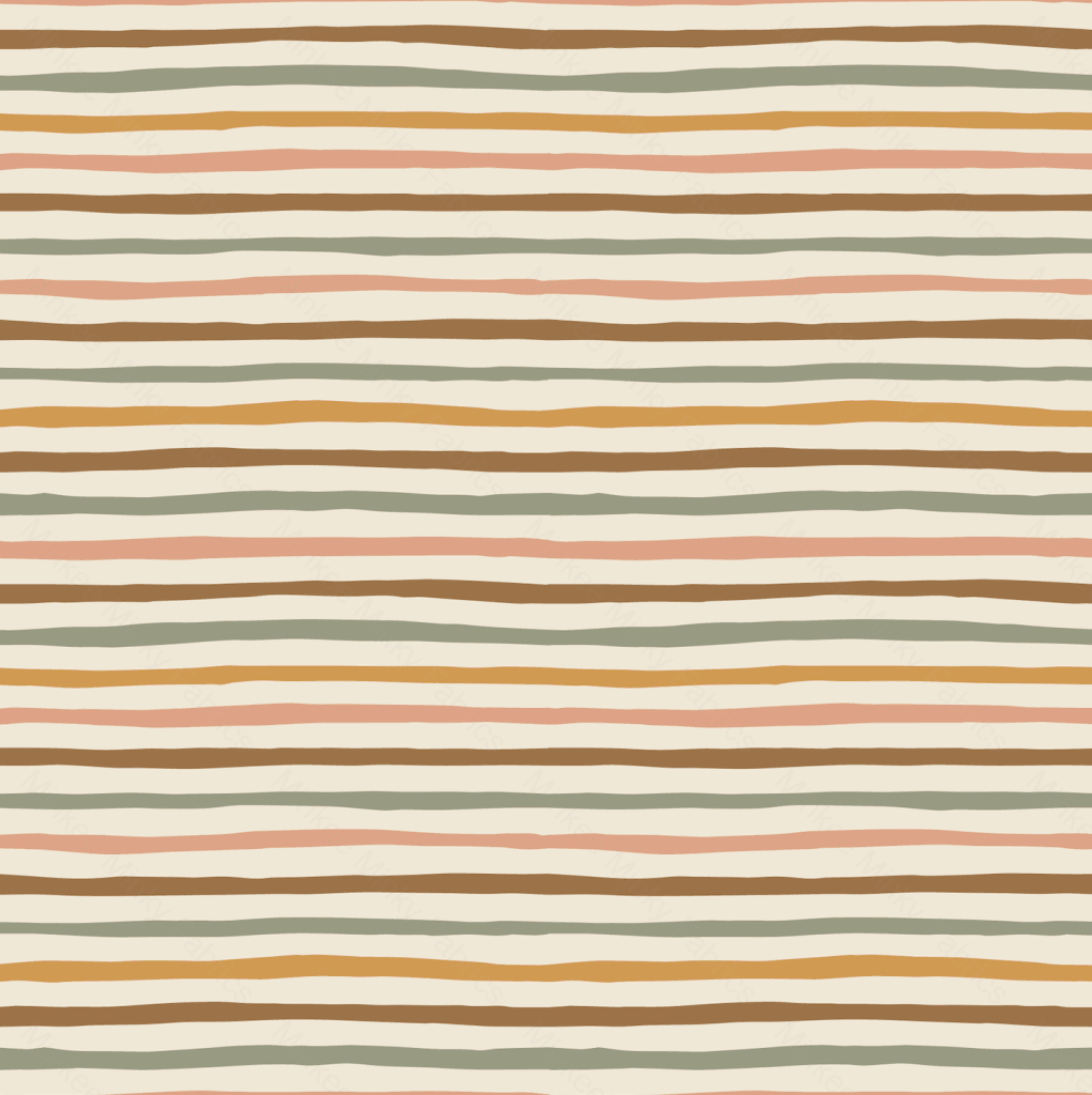 Natural Stripes (February Pre-Order) - Fabric Digital Preorder