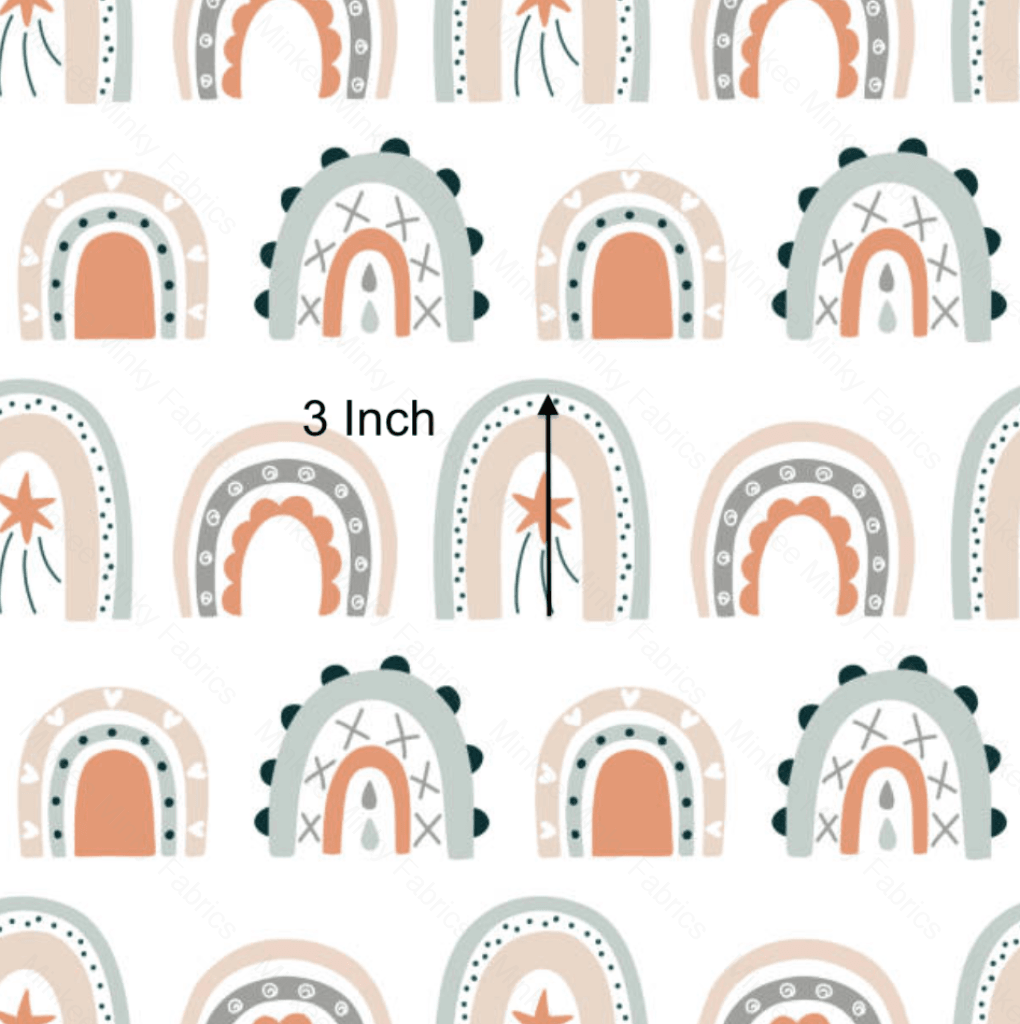 Neutral Rainbow - Pul Fabric Digital Retail