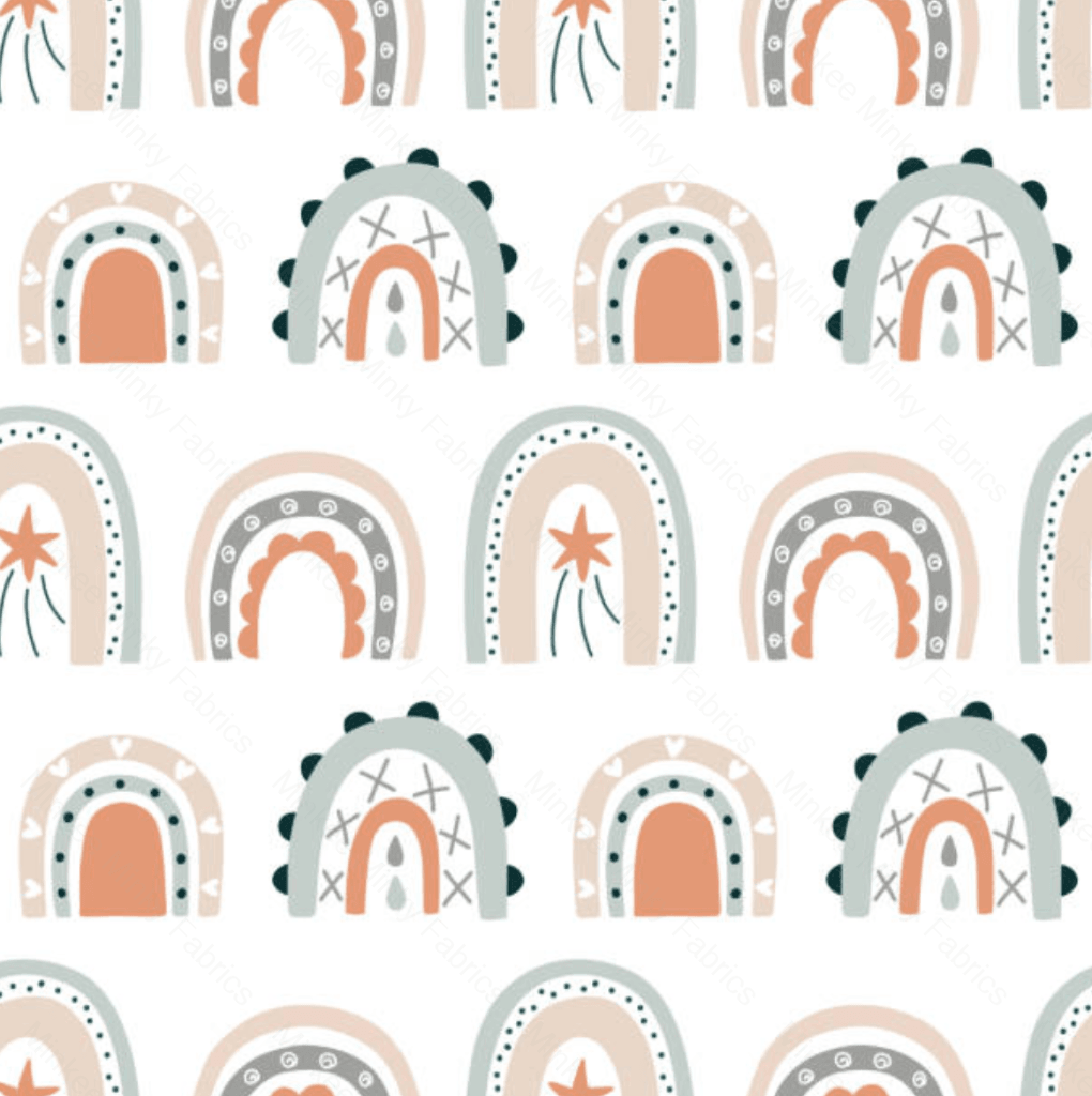 Neutral Rainbow - Pul Fabric Digital Retail