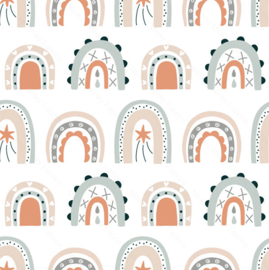 Neutral Rainbow - Pul Fabric Digital Retail