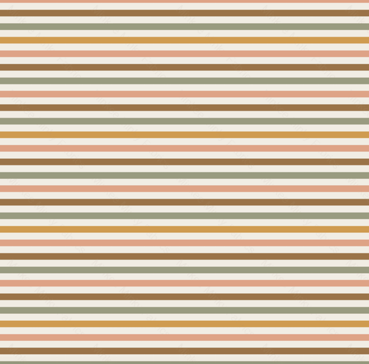 Neutral Stripes (February Pre-Order) - Fabric Digital Preorder