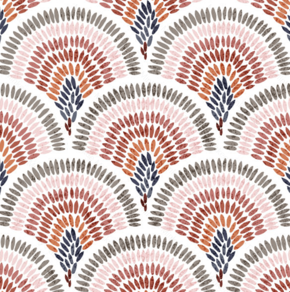 Peacock Rainbow - Cotton Lycra Fabric Digital Retail