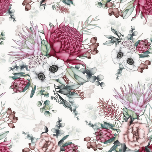 Penny On White (January Pre-Order) - Fabric Digital Preorder