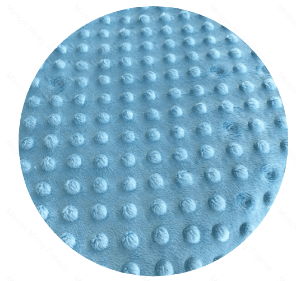 Minky Dot - 50Cm Short Cuts Delphinium Fabric