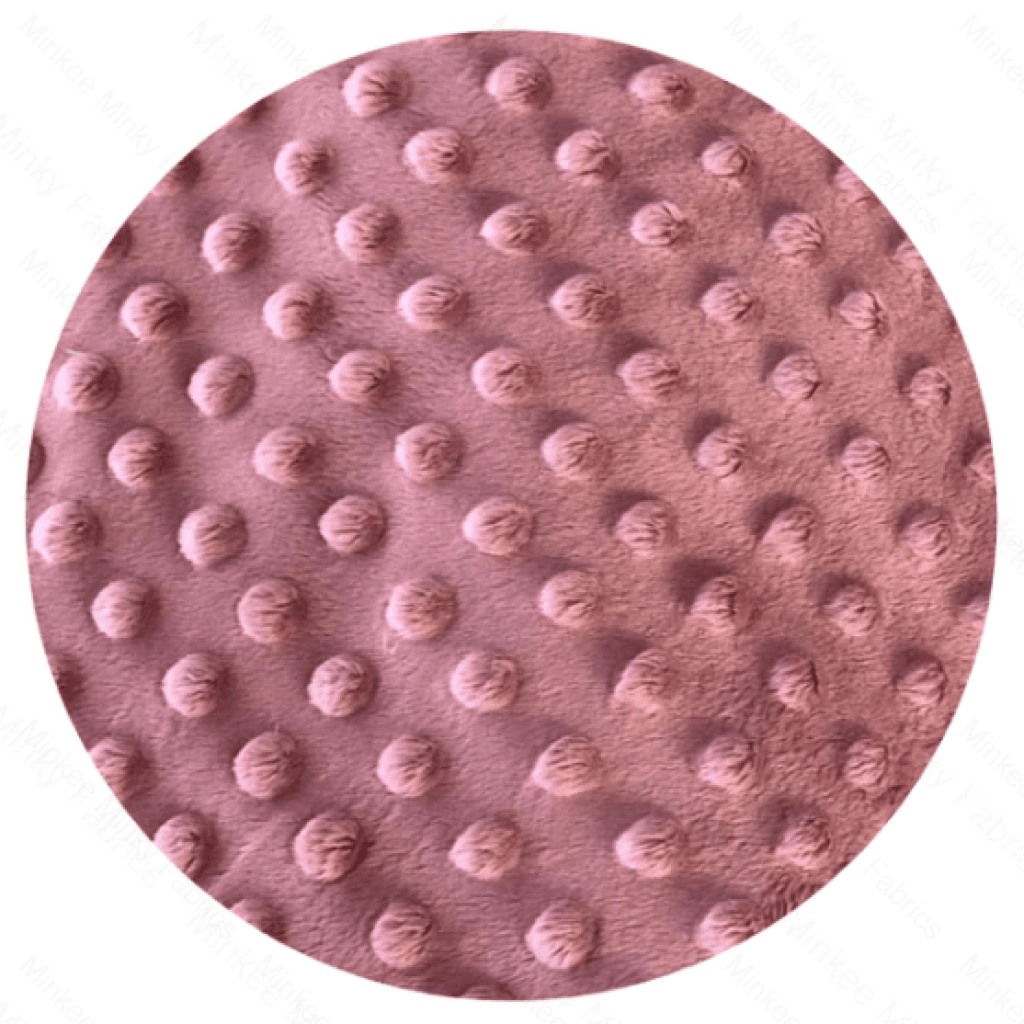 Premium Minky Dot Fabric - 50Cm Short Cuts