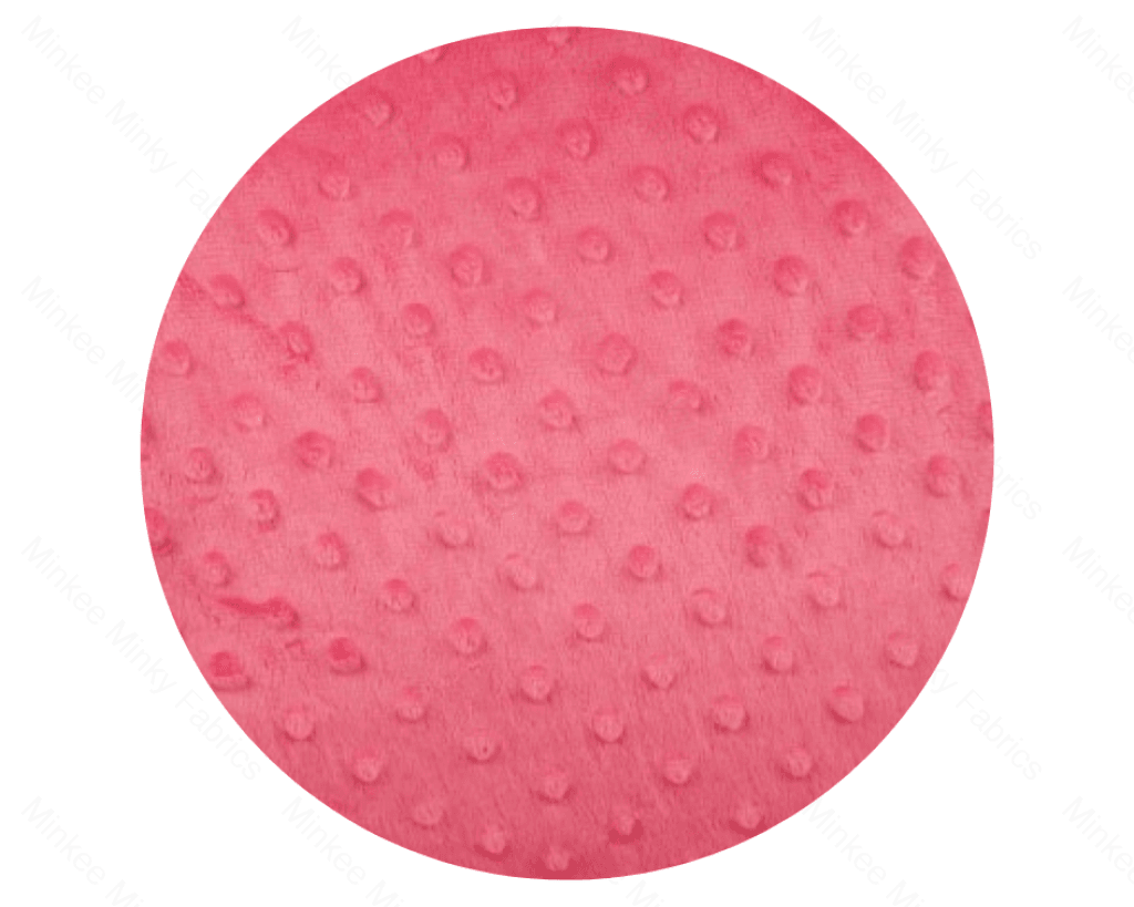 Minky Dot-Strawberry Dot Fabric