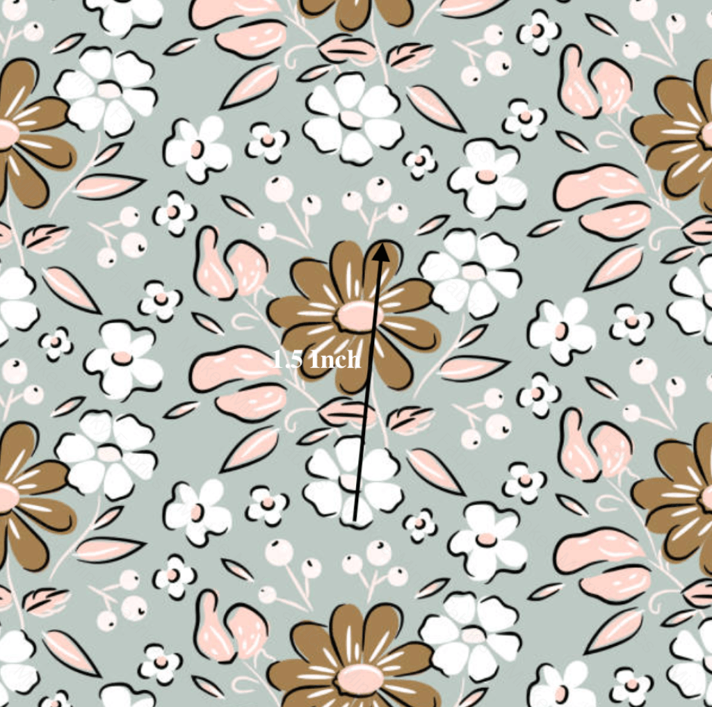 Pretty Posies(January Pre-Order) - Fabric Digital Preorder