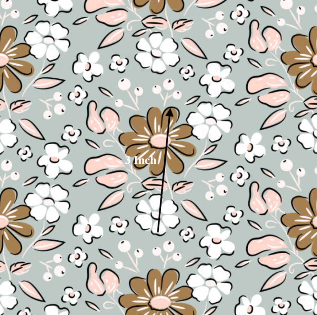 Pretty Posies(January Pre-Order) - Fabric Digital Preorder