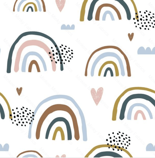 Rainbow Cotton Sateen / Select Digital Fabric