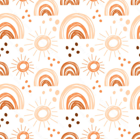 Rainbows And Suns (August Pre-Order) Digital Fabric Preorder