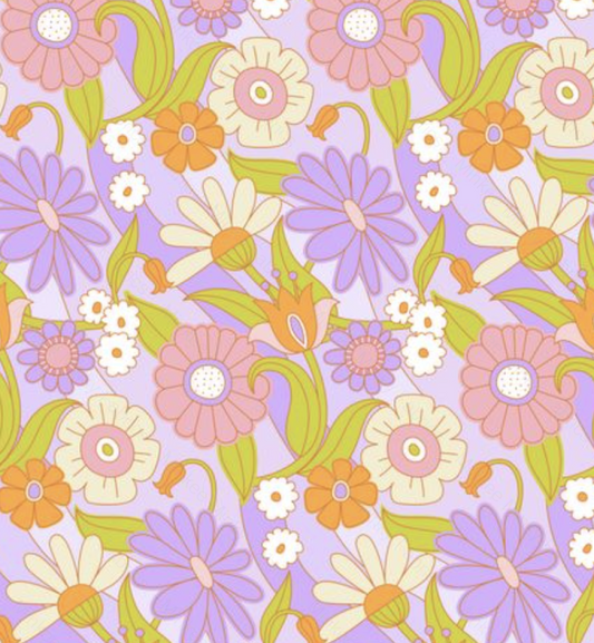 Retro Lauren (August Pre-Order) Digital Fabric Preorder