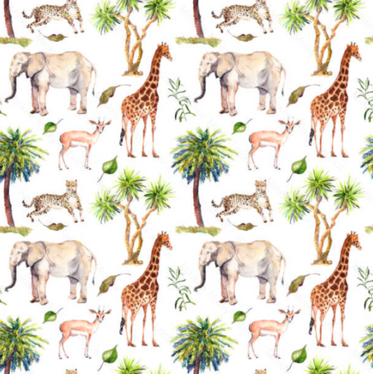 Safari (Meerkats Pre-Order) Select Fabric Base / Print Size Digital Preorder