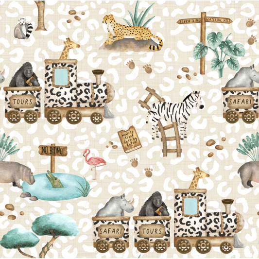 Safari Tour (April Pre-Order) - Fabric Digital Preorder