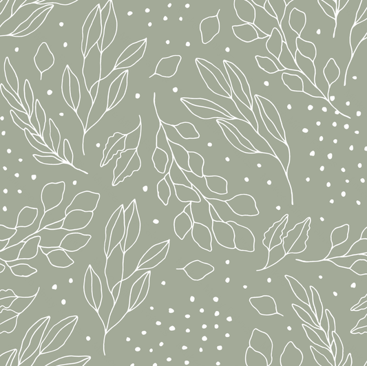 Sage Plants (January Pre-Order) - Fabric Digital Preorder