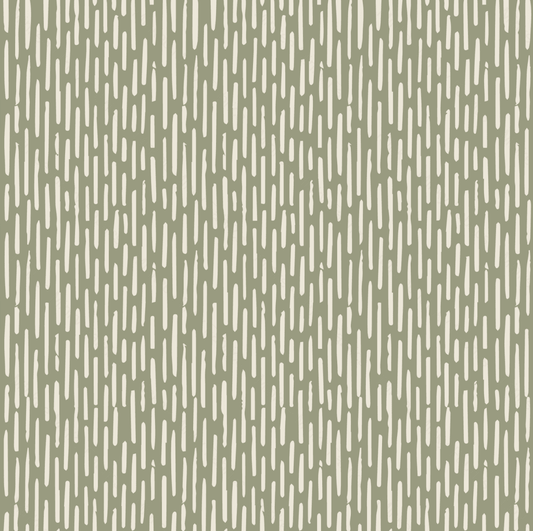 Sage Stripes (February Pre-Order) - Fabric Digital Preorder