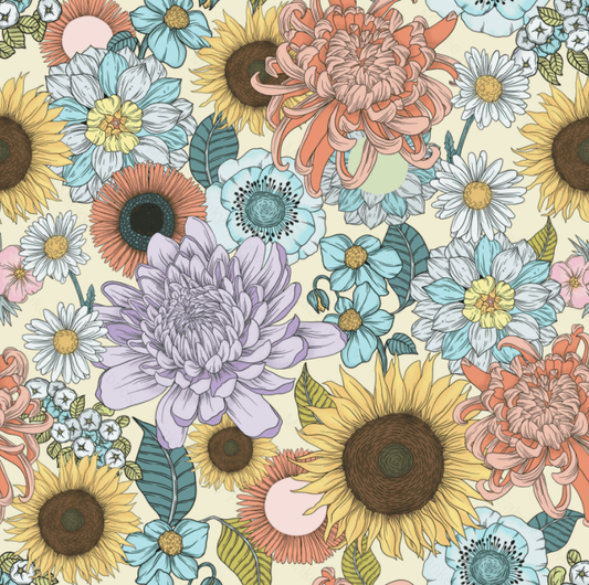 Spring On Lemon (January Pre-Order) - Fabric Digital Preorder