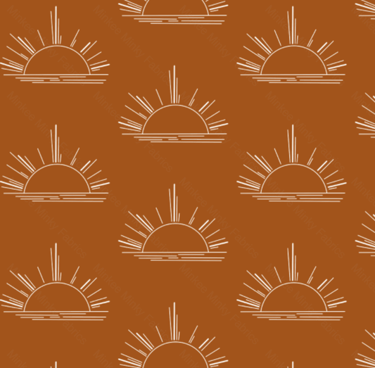 Sunset (Woodland Pre-Order) Select Fabric Base / Print Size Digital Preorder
