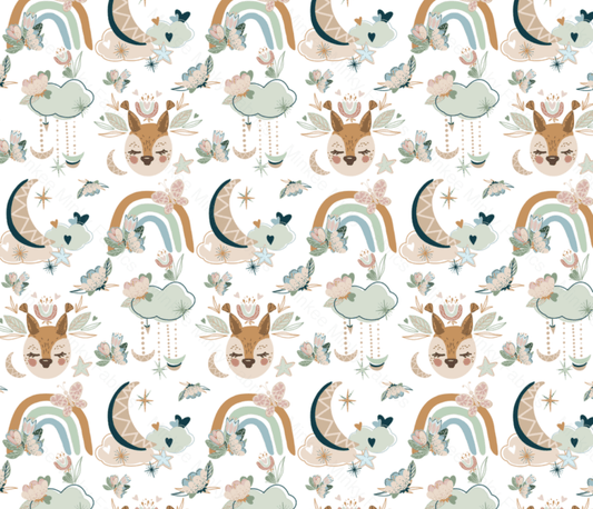 Whimsy Forest(Meerkats Pre-Order) Select Fabric Base / Print Size Digital Preorder