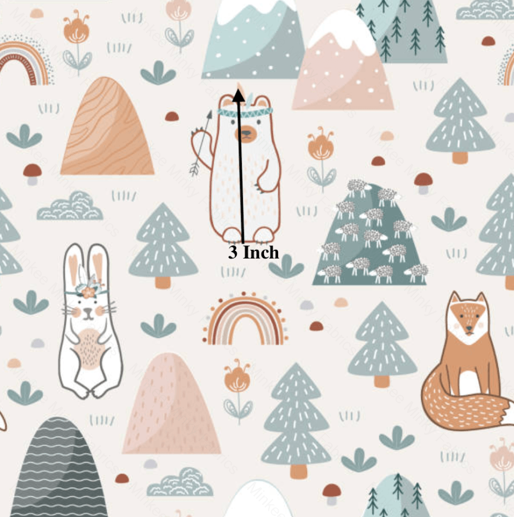 Woodland Mountains (January Pre-Order) - Fabric Digital Preorder