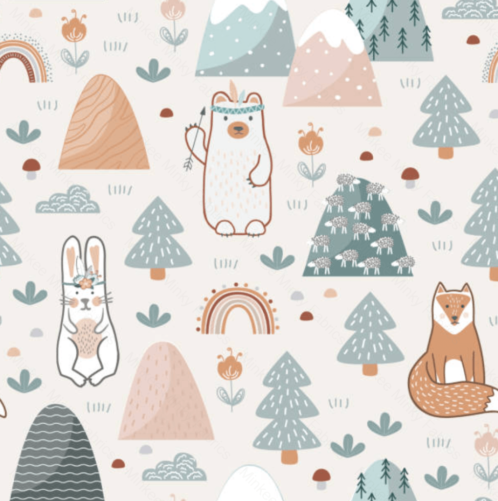 Woodland Mountains (January Pre-Order) - Fabric Digital Preorder